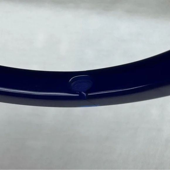 RARE Chanel Blue & Black Bangle Set - Picture 15 of 15